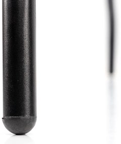 Vella fémvázas üveg kerti asztal