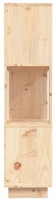 tömör fenyőfa könyvszekrény/térelválasztó 80 x 25 x 101 cm