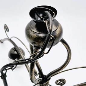 Csillár láncon RETRO II 3xE27/60W/230V