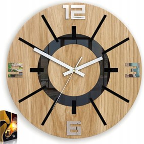 Falióra Masszív Fekete Tükrös Alladyn 3D