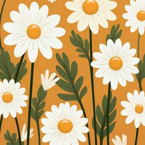 Poszter 30x30cm Napsütötte kert