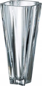 Bohemia Metropolitan Váza 35 cm kristály üveg elegáns virágváza