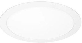 Solight WD244-W - 2 az 1-ben LED-panel 24W/230V 3000/4000/6000K, átmérő 30 cm, IP54, fehér