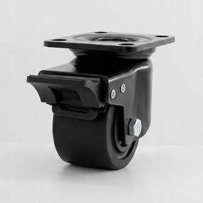 75mm-es Forgókerék Fékkel Nagy Teherbírású 2600KG Erős 1db PA66 Rs