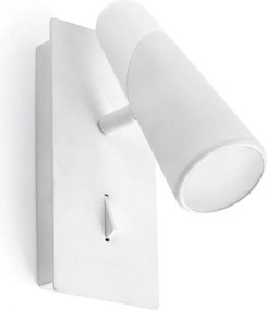 Faro Lao 1L fali lámpa, fehér, forgatható Led 4W, 367 lm, 3000K