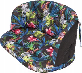 Kerti székpárna, technorattan fotelpárna 100x50cm