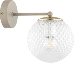 Brilagi - Fali lámpa STELLA 1xE27/60W/230V bézs/arany