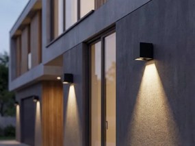 Kanlux 28996-LED REKA napelemes fali lámpa LED/3W/230V 3000/4000/6500K IP65 fekete