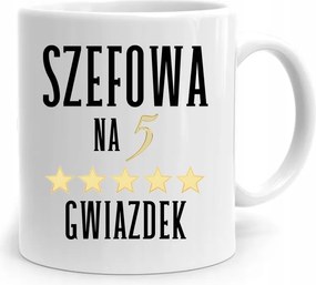 Ajándék Bögre Főnöknek 5 Csillagos, fényképes nyomattal