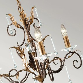 Elstead Lighting AMARILLI AML3-BRONZE Csillár 3x60W/E14