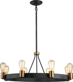 Quintiesse SILAS QN-SILAS-8P-DZ Csillár 8x60W/E27