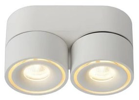Lucide 35911/16/31 - LED Dimmelhető spotlámpa YUMIKO 2xLED/8W/230V fehér