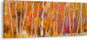 Kép - őszi erdő (120x50 cm)
