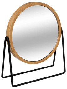 SWING bambusz asztali tükör