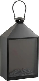 LED dekoráció lámpás COZY WARM 55x30 cm, fekete