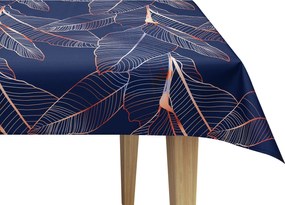 Abrosz Foltálló 120X220 Mintás Réz Sötétkék