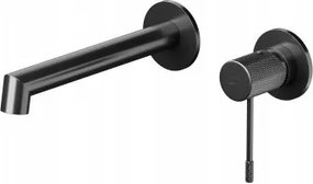 Elegáns Zen csaptelep Cersanit Falsík alatti, Fekete metál, Víztakarékos