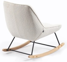 Fehér fotel Marlina – Kave Home