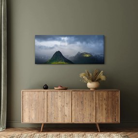 Hegyek képe (120x50 cm)