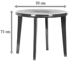 Julisa 4+1 kerti bútor garnitúra szett