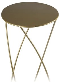 Virágállvány 70x22,5 cm arany színben