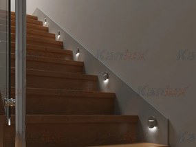 Falba Építhető Lámpa Szürke ERINUS LED KANLUX 33328