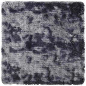 sötétszürke hosszú szálú NAVARRA bozontos szőnyeg 200x200 cm
