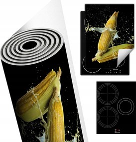 Tűzhelyvédő Szőnyeg Asztali Dekoráció 40x52 fekete kukorica