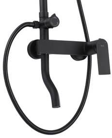 Zuhanyszett REA STORM BLACK MATT
