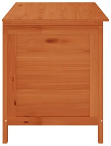 tömör fenyőfa kerti tárolóláda 99x49,5x58,5 cm