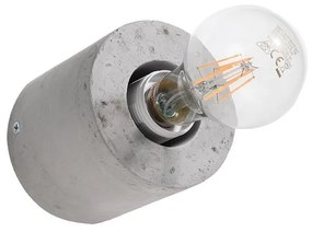 Fali lámpa SALGADO 1xE27/60W/230V beton
