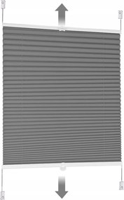 Pliszírozott Roló Antracit 80 x 120 CM