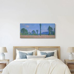 Kép - Claude Monet, Poppy Field (Giverny), reprodukciók (120x50 cm)