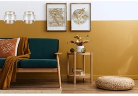 Csillár zsinóron GABI 2xE27/60W/230V arany/fehér