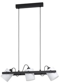 Eglo 43426 - Csillár zsinóron HORNWOOD 1 3xE27/28W/230V