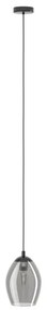 Eglo 39564 - Csillár zsinóron ESTANYS 1xE27/60W/230V füstös