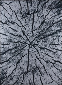 Szőnyeg 120X170 CM Szürke Hálószoba Nappali Fatörzs Természet Befőttes Üveg Bcf