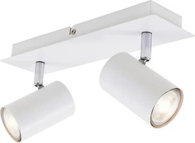 Briloner 2857-026 - Spotlámpa SPOT 2xGU10/40W/230V fehér
