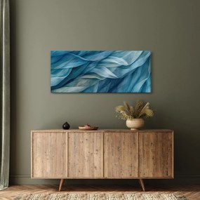 Kép - Kék és fehér fodrok (120x50 cm)