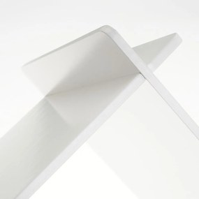 Fehér gyerek könyvespolc 79x131 cm – Casa Selección