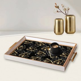 Üveg tálca, 38×24 cm – TPB9770