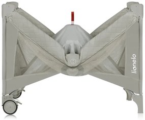 Lionelo - Utazóágy FLOWER Cappuccino