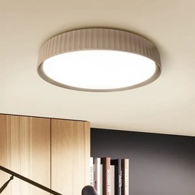 Brilagi - Fényerőszabályozható mennyezeti LED lámpa LUCIA LED/48W/230V átm. 41 cm barna+távirányító