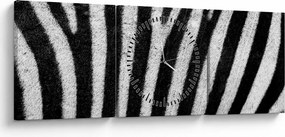 Kép egy zebra bőrről (órával) (90x30 cm)