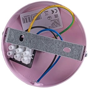 BUTTERFLY gyerek fali lámpa 1xE14/60W rózsaszín