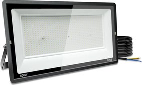 Led Lámpa 600W kültéri reflektor hideg fehér 6500 K Blivrig