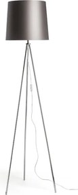 RENDL CONNY 35/30 állólámpa búra Monaco galambszürke/ezüst PVC max. 23W