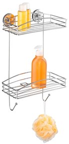 Vacuum-Loc kétszintes öntapadós polc, max. 33 kg - Wenko