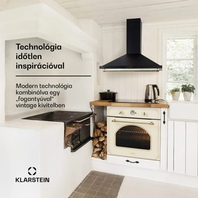 Klarstein Montblanc 90, páraelszívó, 610 m³/ó, 165 W, 2 x 1,5 W, LED, díszléc