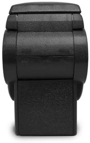 Könyöktámasz VW PASSAT B5 - fém adapter, fekete, öko-bőr